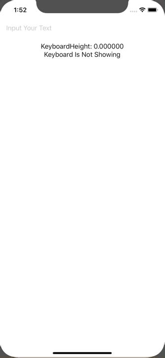 Detect Keyboard Swiftui