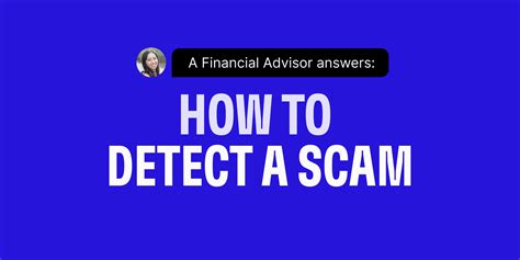 detect scam
