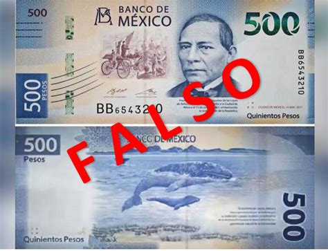 detectar billete falso 500