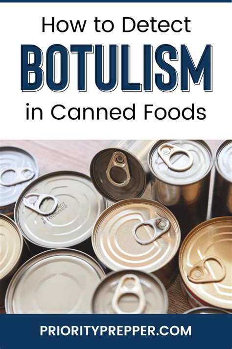 detecting botulism in canned food