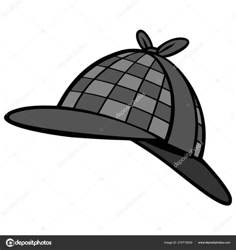 detective hat clipart