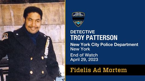 detective troy patterson nypd