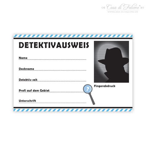 detektivausweis