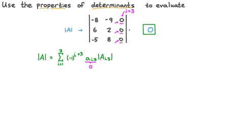 determinant of stiffness matrix is zero