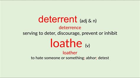 Deterrent Computer Definition