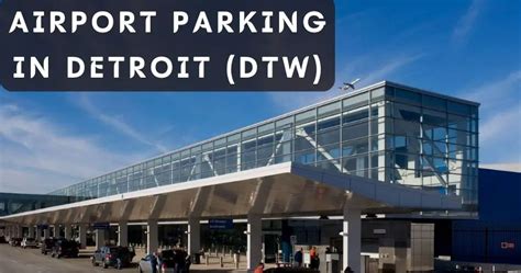 detroit airport parking rates