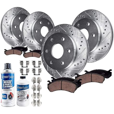 detroit axle brake rotors and pads