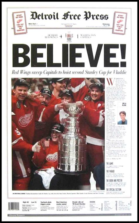 detroit free press red wings