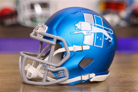 detroit lions alternate mini helmet