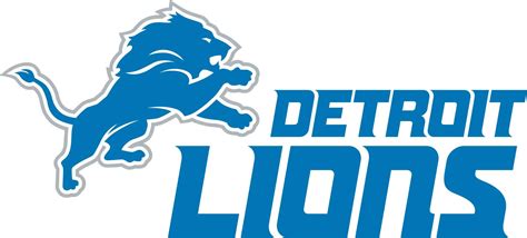 detroit lions logo text