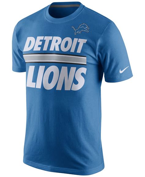 detroit lions t shirt for men