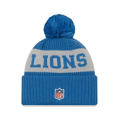 detroit lions youth beanie