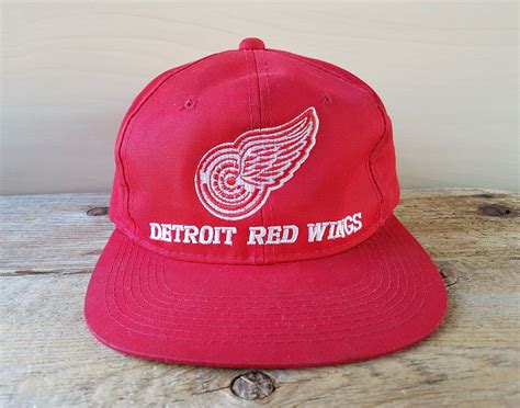 detroit red wings hat