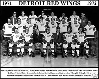 detroit red wings roster 1971-72 nhl