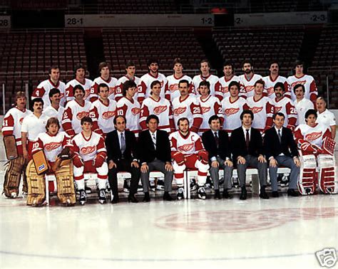 detroit red wings roster 1983