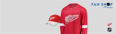 detroit red wings shopping