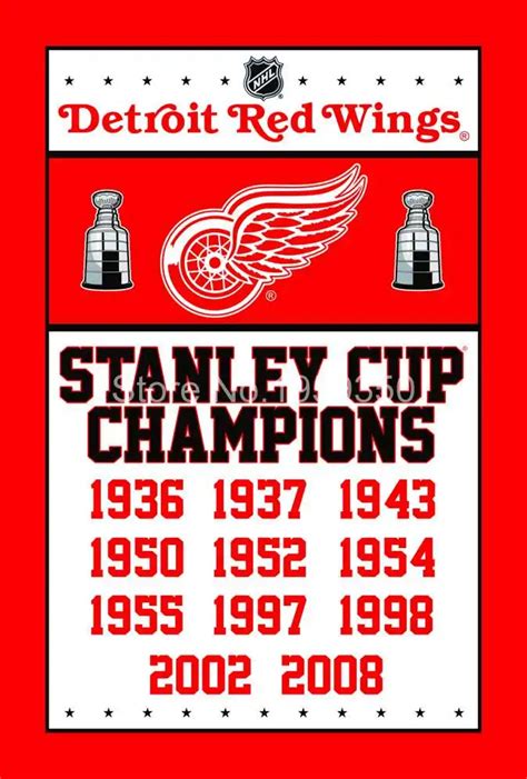 detroit red wings titles