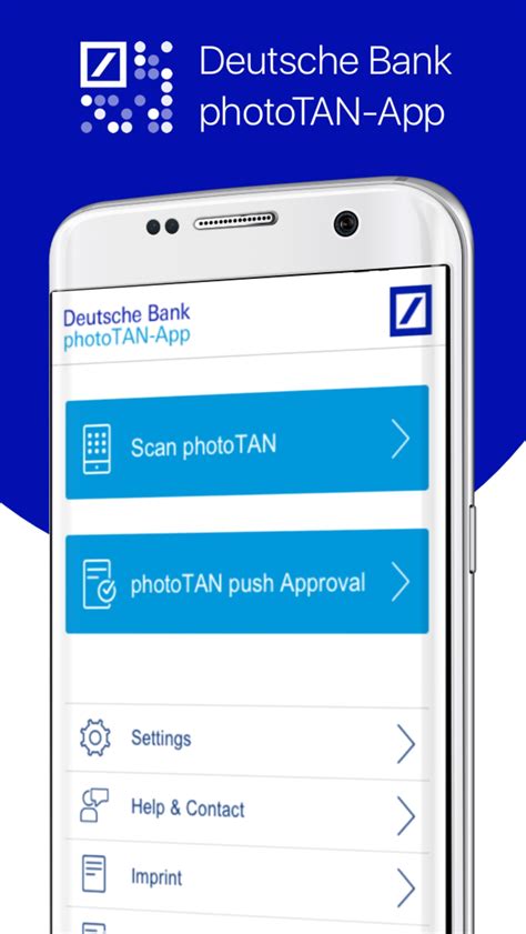 Deutsche Bank photoTAN Android Apps on Google Play