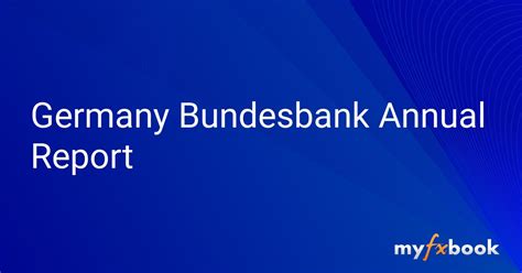 deutsche bundesbank annual report