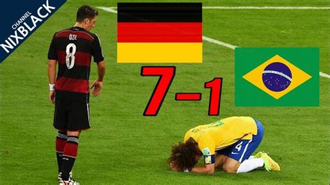 deutschland brasilien 7:1 youtube