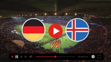 deutschland gegen island livestream