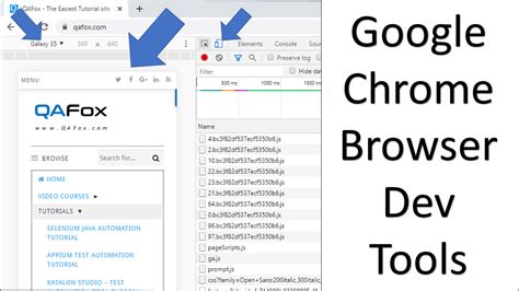 dev tools mobile chrome