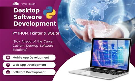 develop a software using python