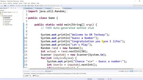 Develop Game Using Java