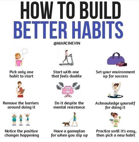develop healthy habit