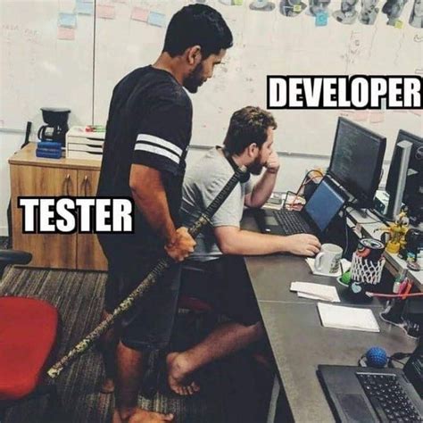 developer and tester memes