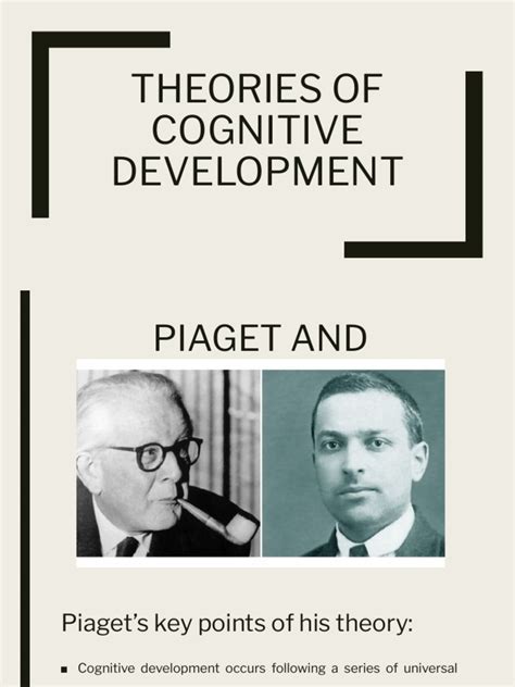 developing cognitive operation and requisite constituent