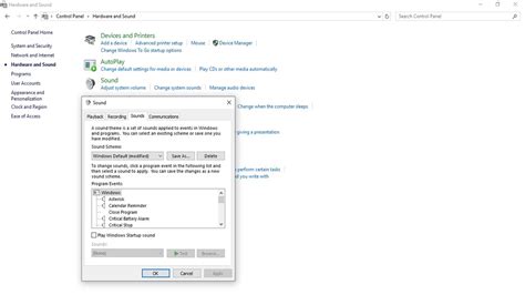 Device Connect Sound Keeps Playing