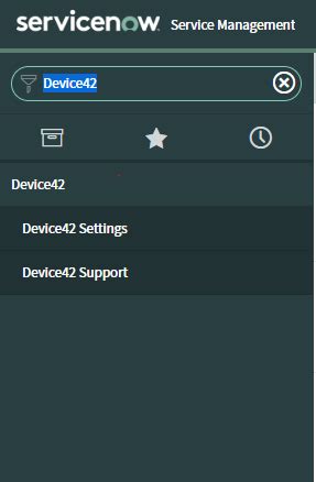 Device42 Servicenow Integration