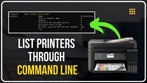 Devices And Printers From Command Line