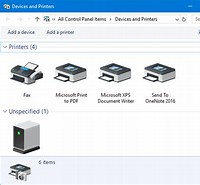 devices and printers windows 10