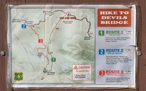 devil's bridge sedona trail map