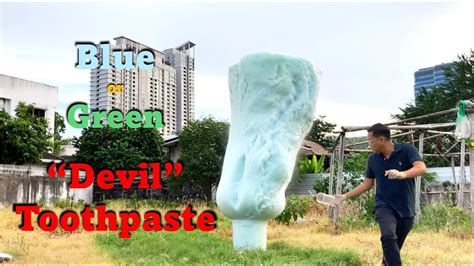 Devil's Toothpaste Vs Elephant Toothpaste