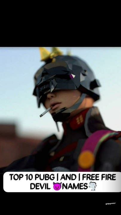 +29 Devil Names For Pubg Going Viral