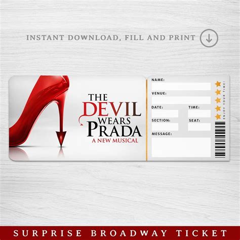 devil wears prada broadway tickets