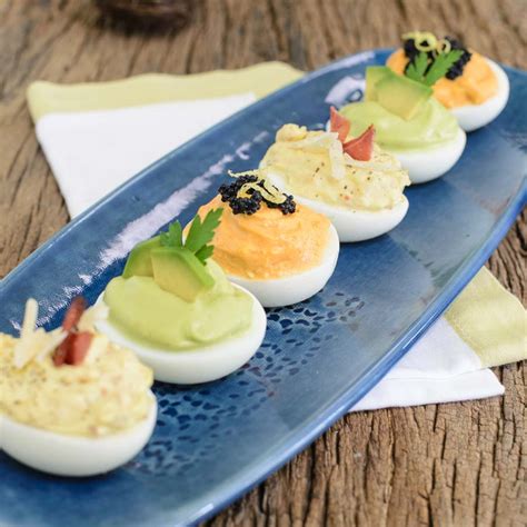 Deviled Eggs Three Ways