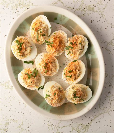 Deviled Eggs With Crab Description