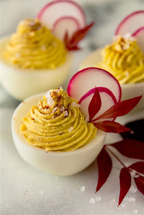 Deviled Eggs With Nutmeg
