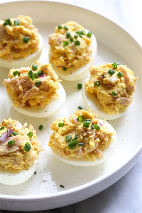 Deviled Eggs With Tuna