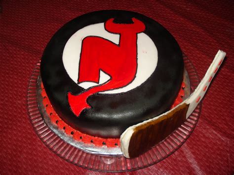 Devils Hockey Cake