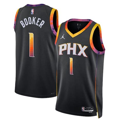 devin booker jersey jordan black sponsor