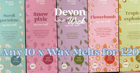 Devon Wick Wax Melts Discount Codes