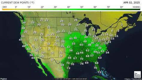 Dew Point and Weather Maps ThermaStor