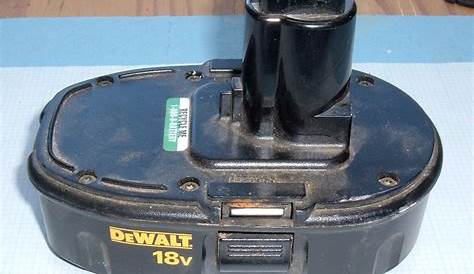 Dewalt 18v Battery Positive Negative Which Is And On A ?