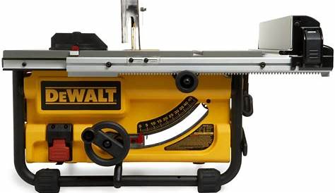 DEWALT DW745 10Inch Compact JobSite Table Saw with 20