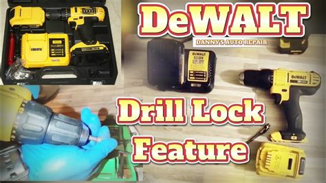 Dewalt Drill Lock